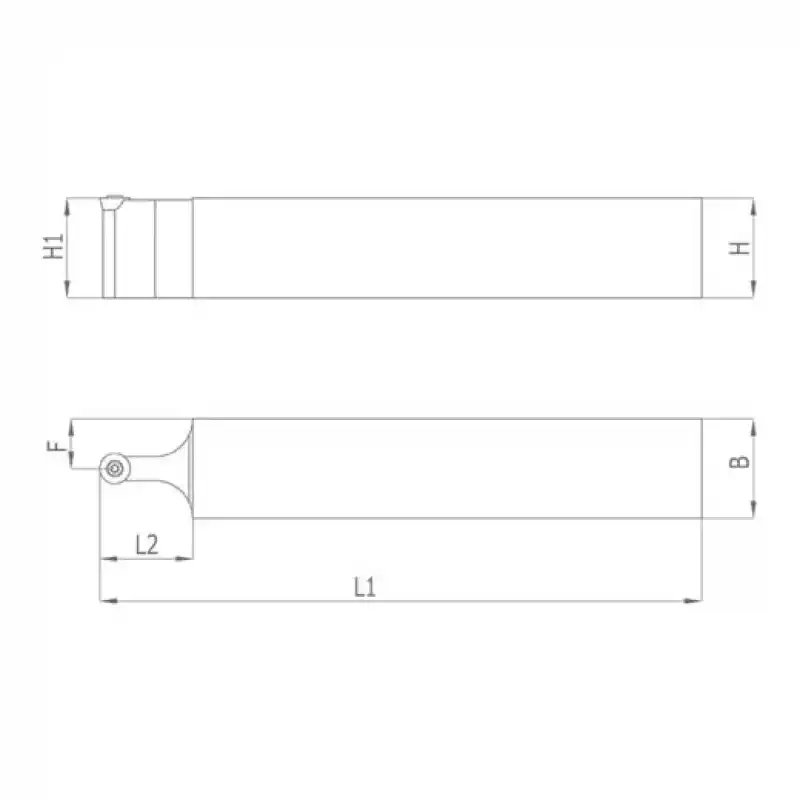 Heikenei SRDCN 25x25 M16 Dış Çap Tornalama Kateri