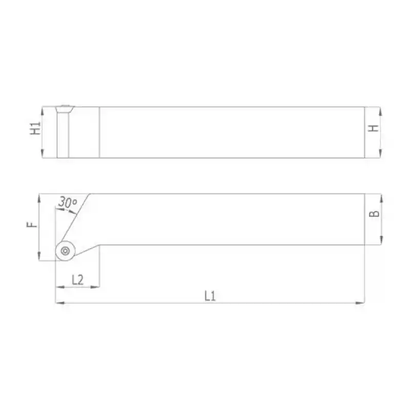 Heikenei SRGCL 25x25 M12 Dış Çap Tornalama Kateri