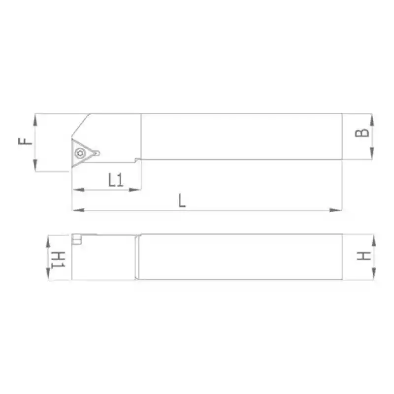 Heikenei STFCL 25x25 M16 Dış Çap Tornalama Kateri