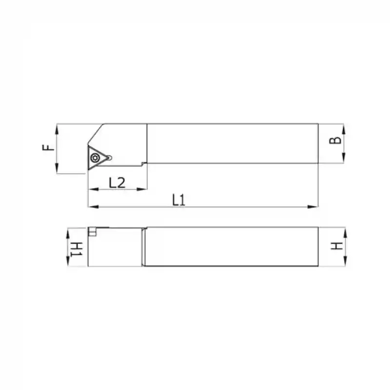 Heikenei STFCR 25x25 M16 Dış Çap Tornalama Kateri