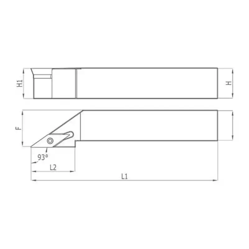 Heikenei SVJBR 25x25 M11 Dış Çap Tornalama Kateri