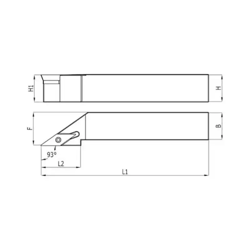 Heikenei SVJCR 12x12 H11 Dış Çap Tornalama Kateri