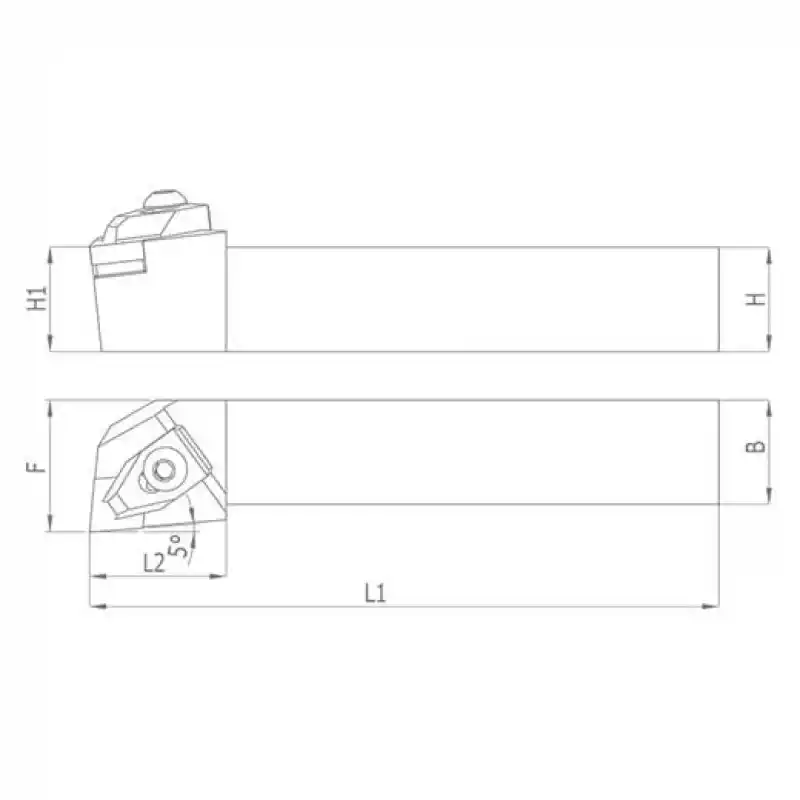 Heikenei TCLNL 32x32 P16 Dış Çap Tornalama Kateri