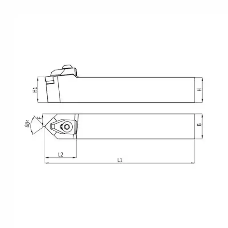 Heikenei TCZNN 32x32 P19 Dış Çap Tornalama Kateri