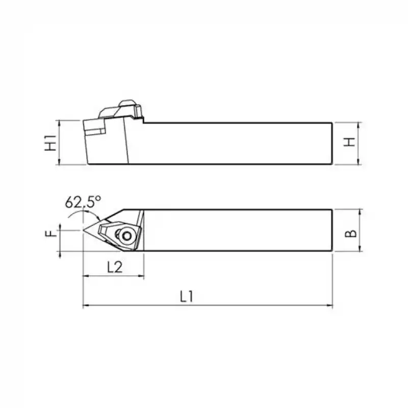 Heikenei TDNNN 20x20 K11 Dış Çap Tornalama Kateri