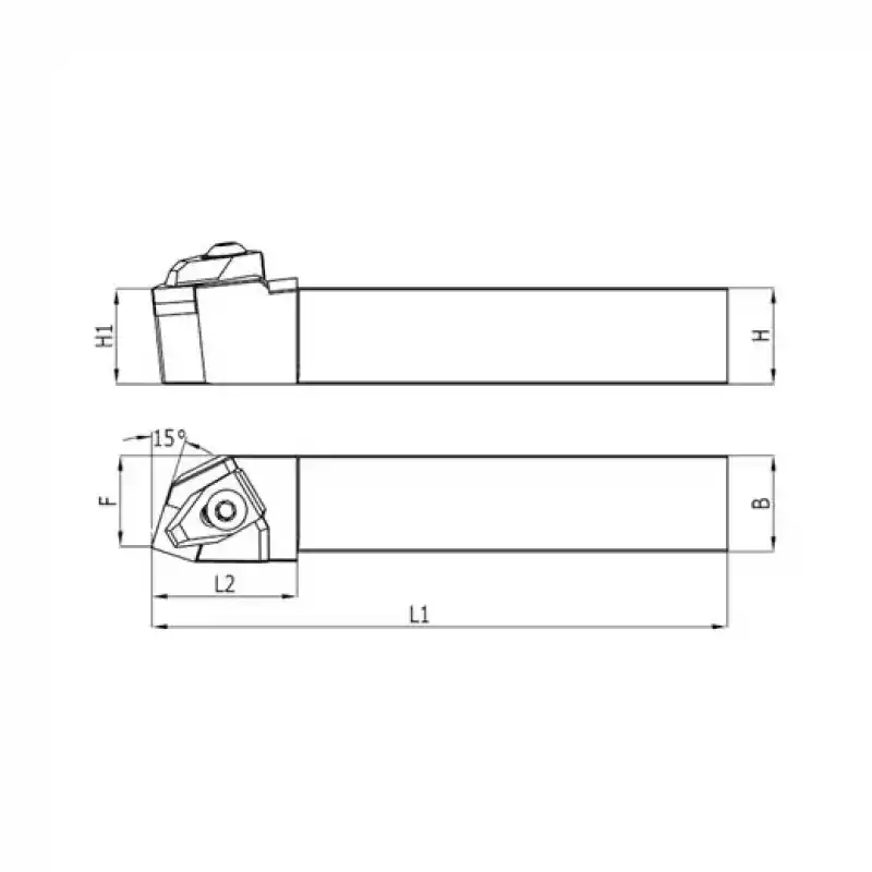Heikenei TSSNL 32x32 P12 Dış Çap Tornalama Kateri