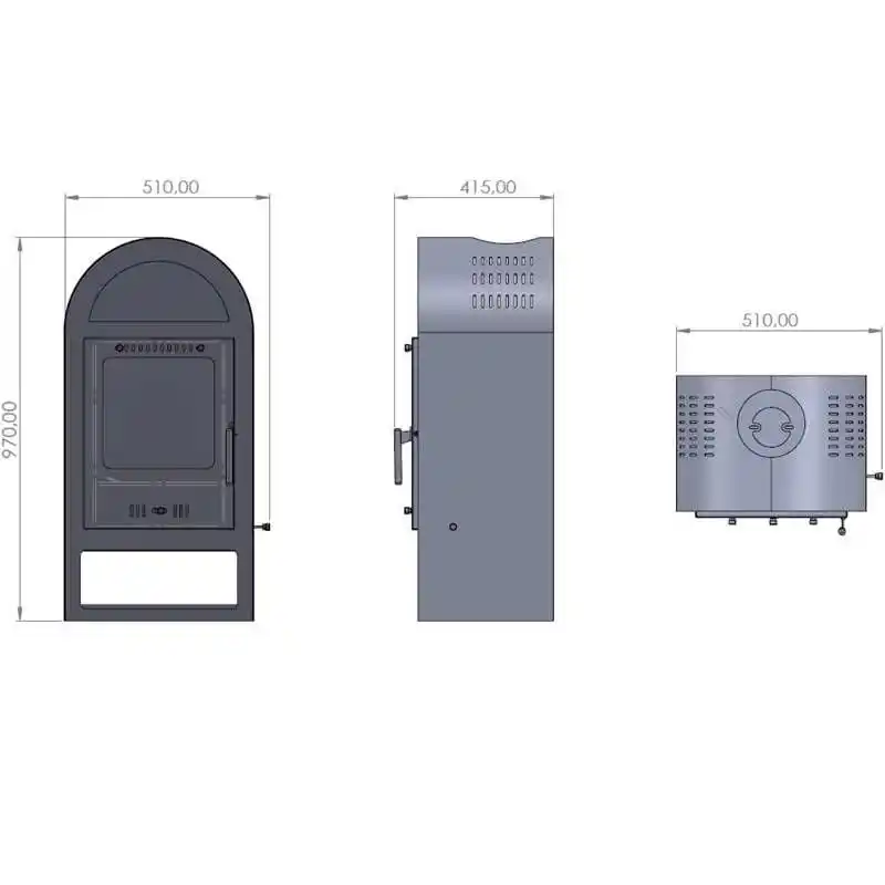 Hoşseven Efes Klasik Şömine Soba