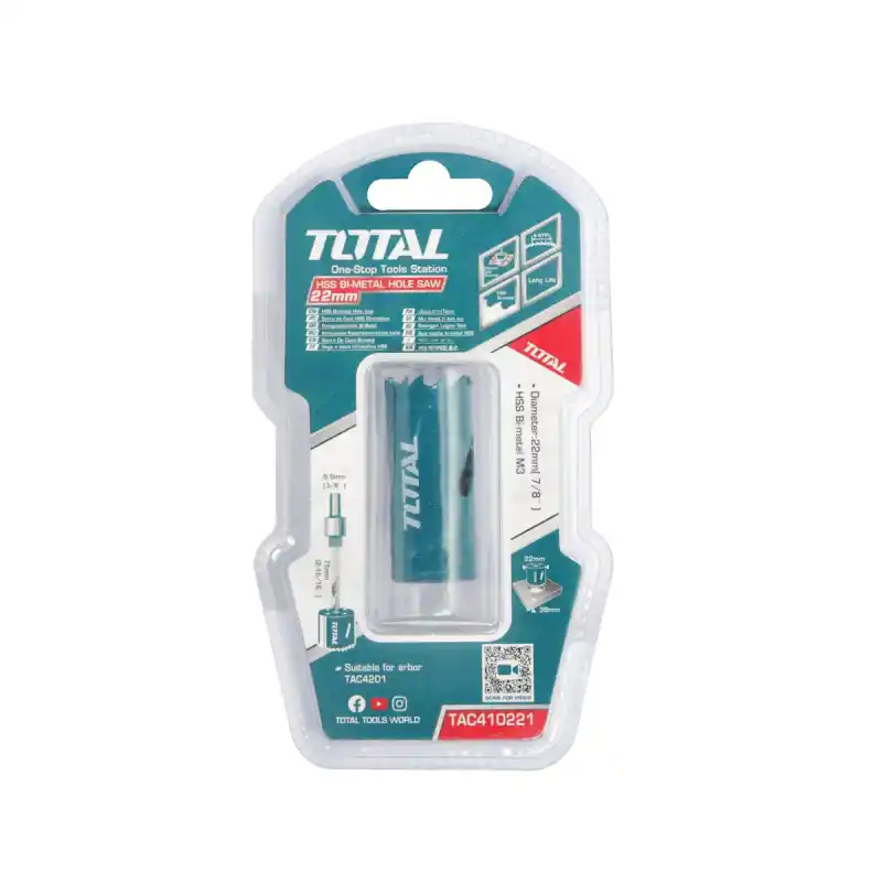 Total TAC410251 HSS Bi-Metal Panç 25x38 mm