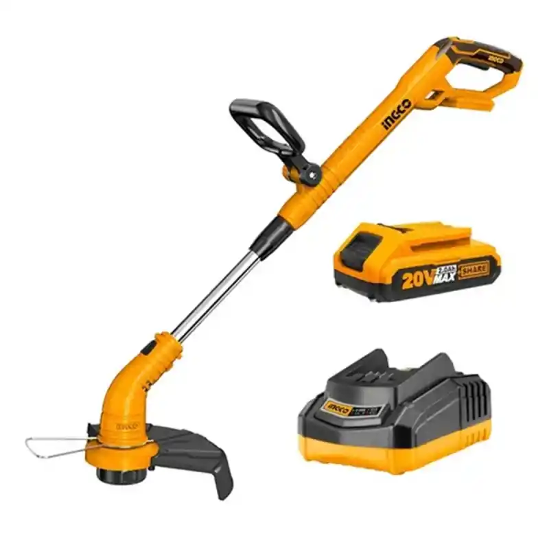 Ingco CGTLI20018 Akülü Çim Biçme Kenar Kesme Tırpan