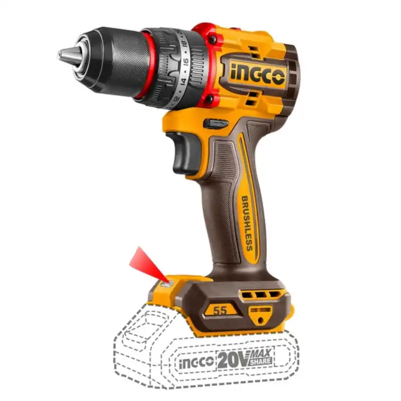 Ingco CIDLI20558E Akülü Kömürsüz Darbeli Matkap