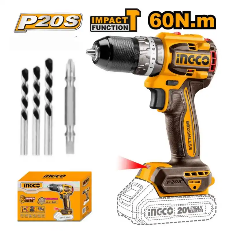 Ingco CIDLI206021 Solo Akülü Matkap