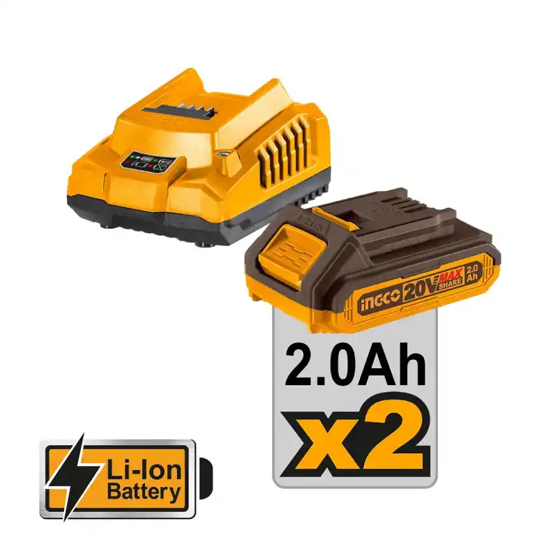 Ingco CIRLI2028E Akülü Kömürsüz Vidalama 1/4