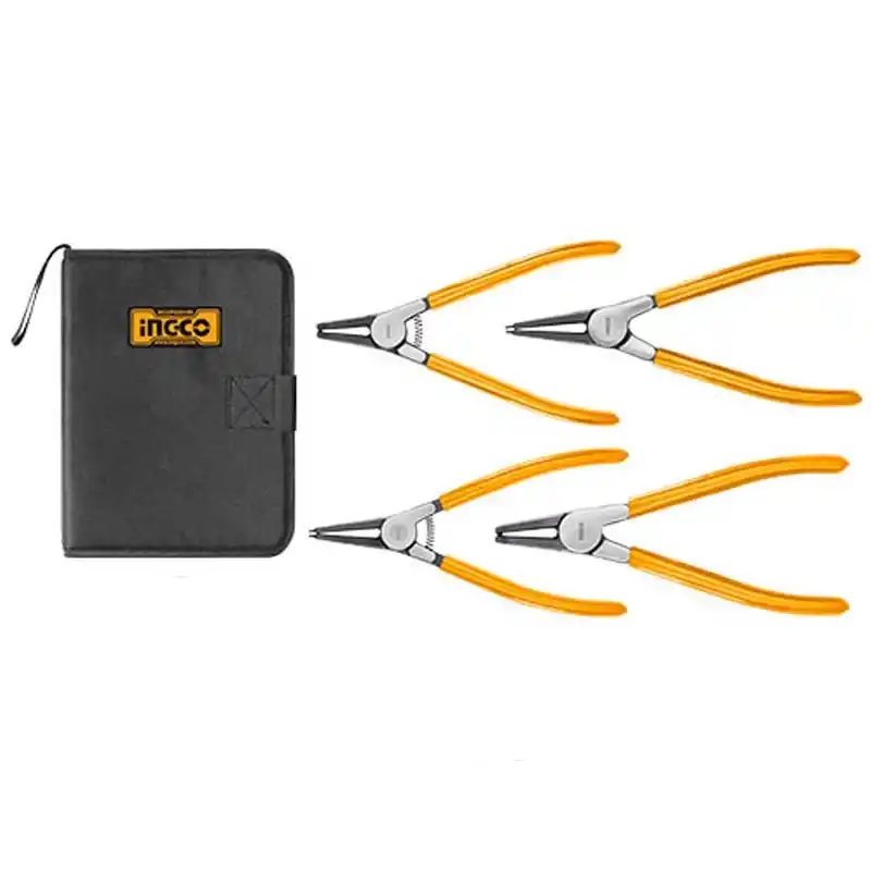 Ingco HCCPS26180 Endüstriyel 4 adet Sekman Pense seti