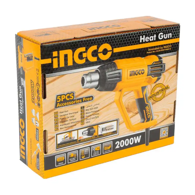 Ingco HG200047 Sıcak Hava Tabancası