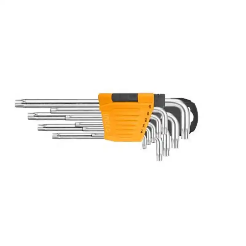 Ingco HHK13091 9 Parça Endüstriyel Uzun Torx Anahtar Seti, 1 Adet