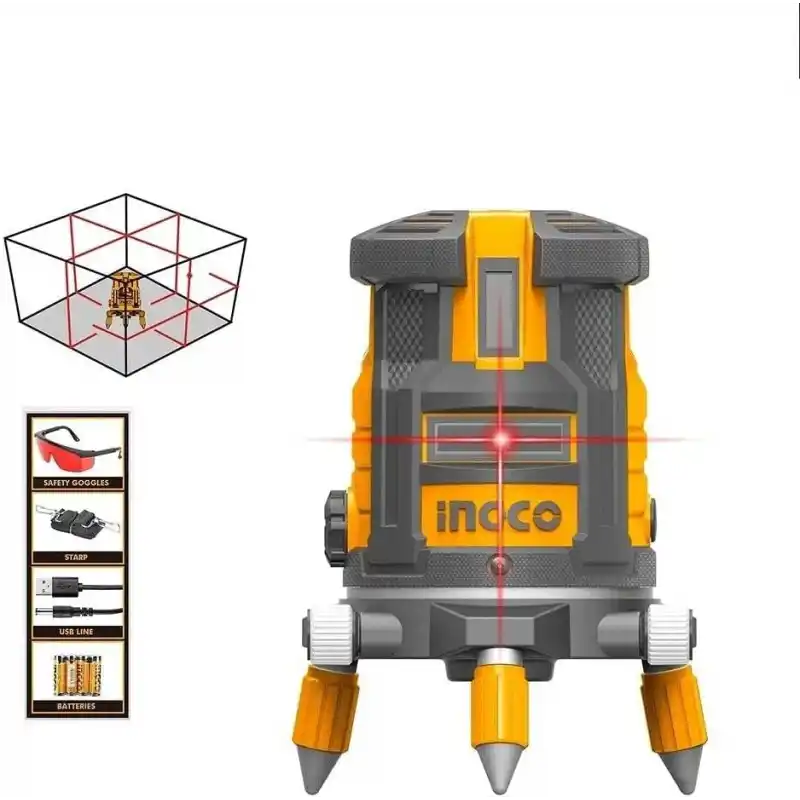 Ingco HLL306505E Kırmızı Işık Lazer Şakül Hizalama