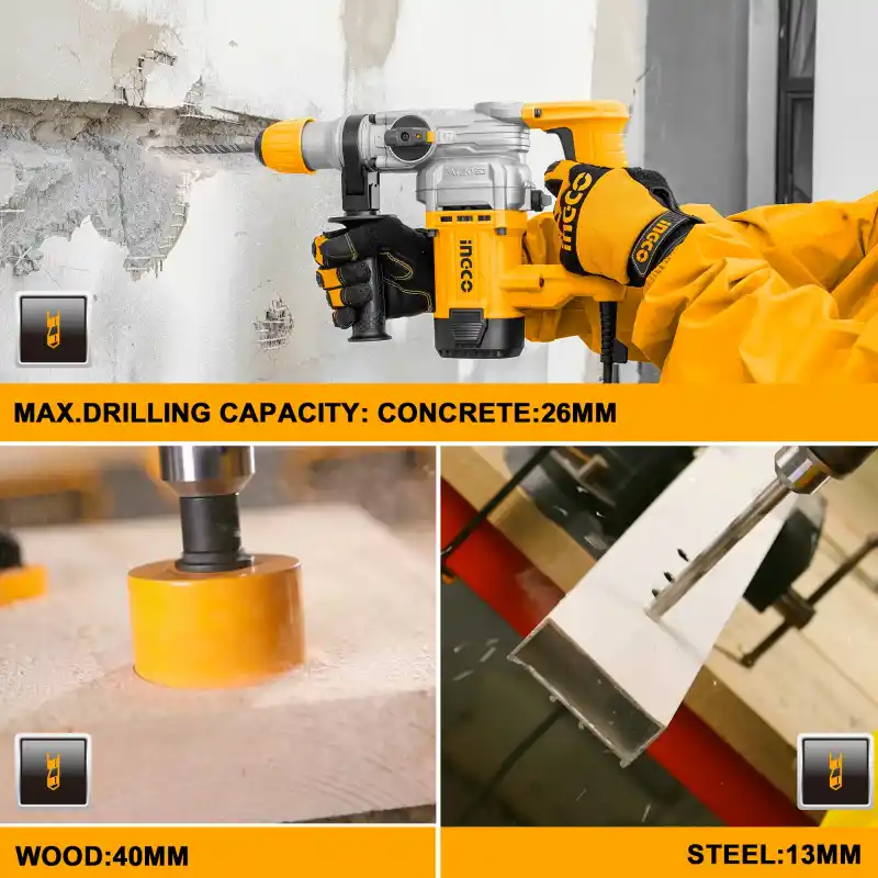 Ingco RH10506 Sds Plus Kırıcı Delici Matkap