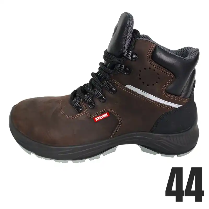 Stayer CARLAS2 Crazy Deri Kompozit Burun Çift Dansite PU-PU Taban 44 Numara