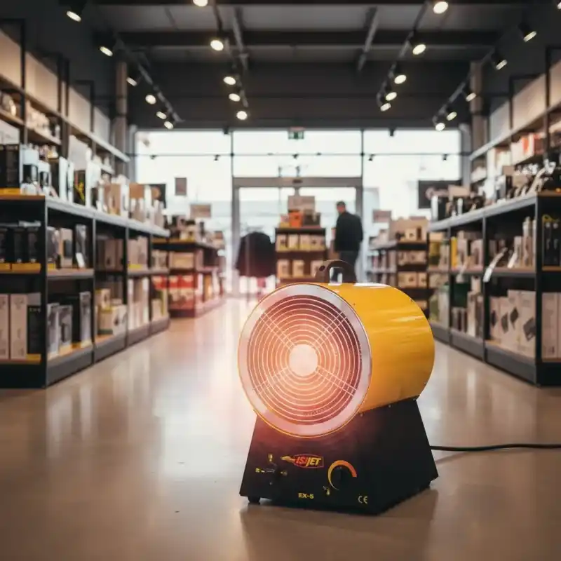 Isıjet EX-5 Fanlı Elektrikli Isıtıcı 5 KW