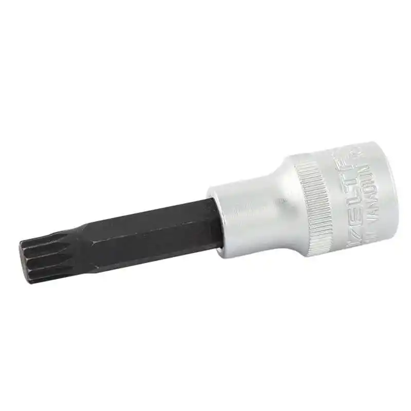 İzeltaş 1114064212 1/2 M 12 140mm On İki Köşe Lokmalı Yivli Bits Uç