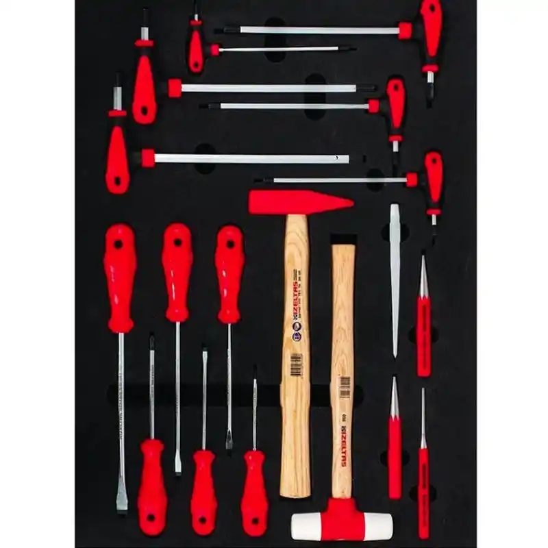 İzeltaş 8242004018 Garaj Serisi Dolaplar İçin 4. Çekmece İçi Dolu 18 Parça