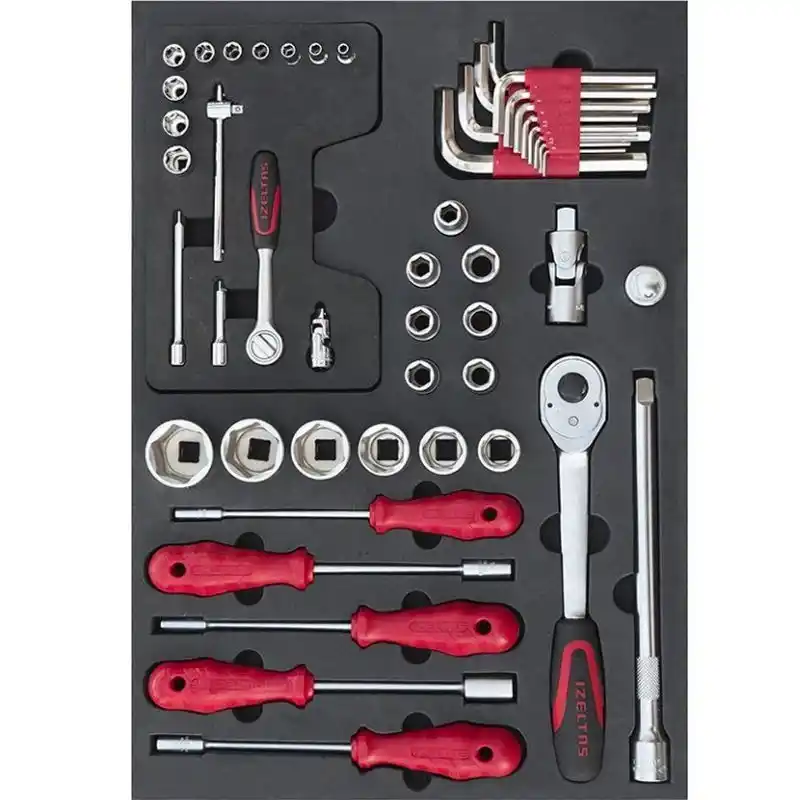 İzeltaş 8244002052 Trend Serisi Dolaplar İçin 2. Çekmece İçi Dolu 49 Parça