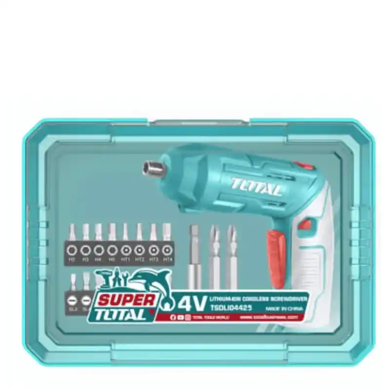 Total TSDLI04425 Akülü Katlanabilir Şarjlı Tornavida