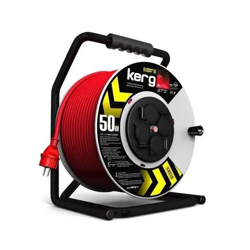 KERG Profesyonel Uzatma Kablosu (50m, 3х2.5mm2) - 15 Yıl Garantili