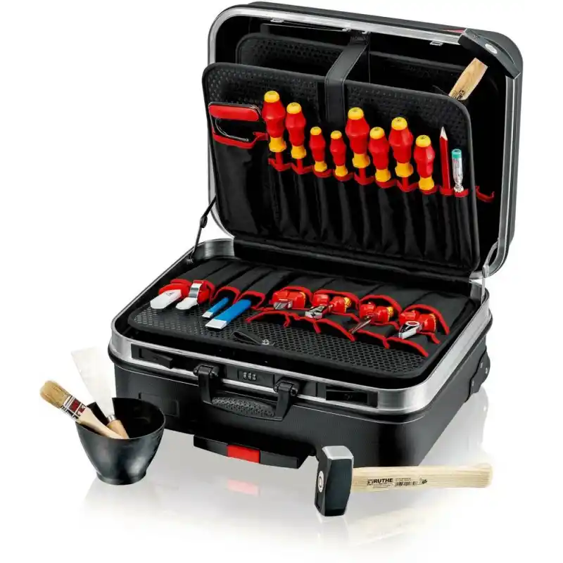 Knipex 00 21 06 HL S Elektrikçi Dolu BIG Basic Move Takım Çantası 24 Parça