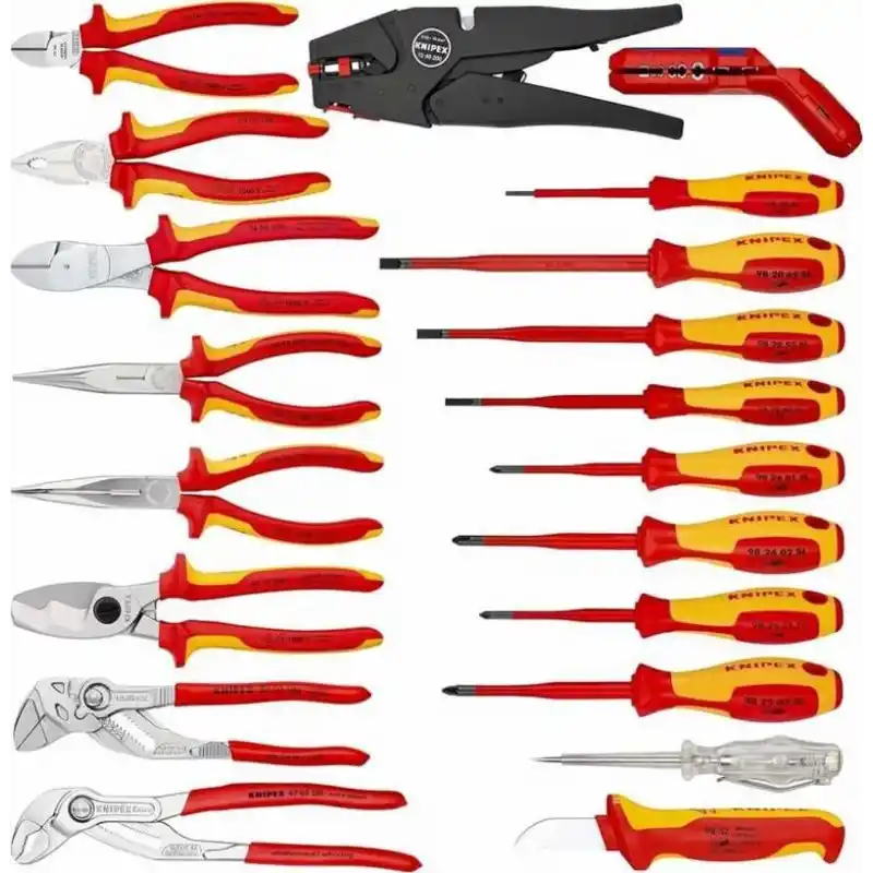 Knipex 00 21 20 - 20 Parça Elektro Takım Çantası