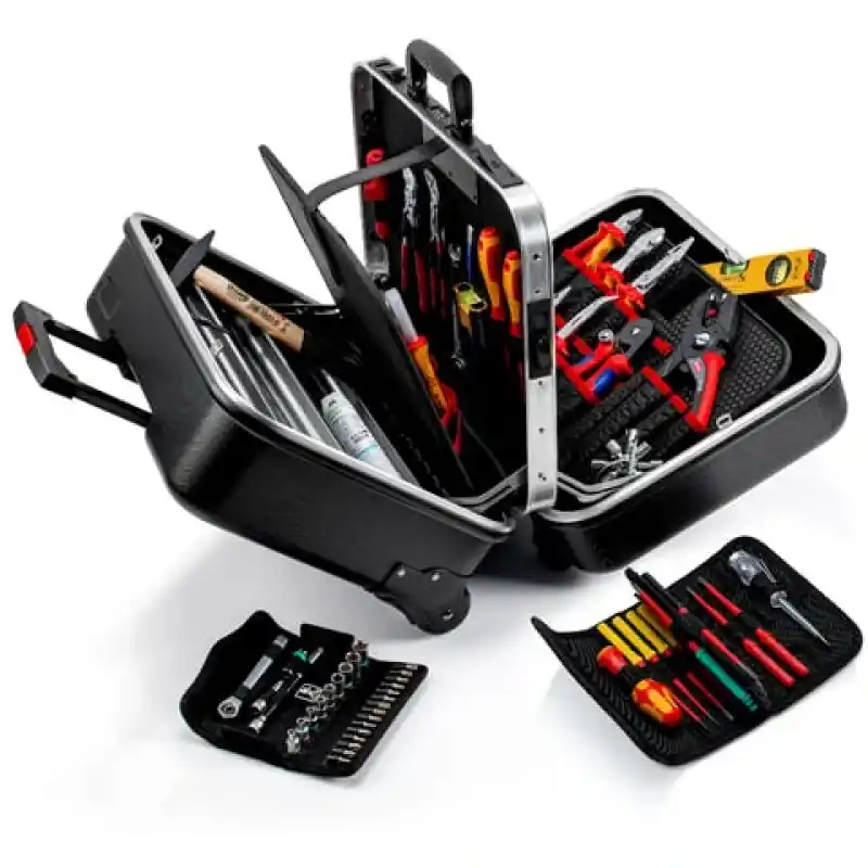 Knipex 00 21 41 Elektrikçi BIG Twin Dolu Takım Çantası 66 Parça 