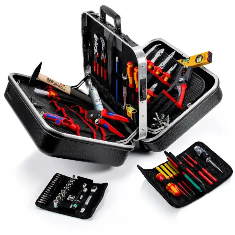 Knipex 00 21 42 Big Twin Dolu Elektrikçi Alet Çantası 63 Parça