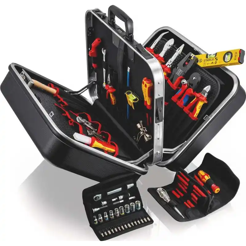 Knipex 00 21 42 Big Twin Dolu Elektrikçi Alet Çantası 63 Parça