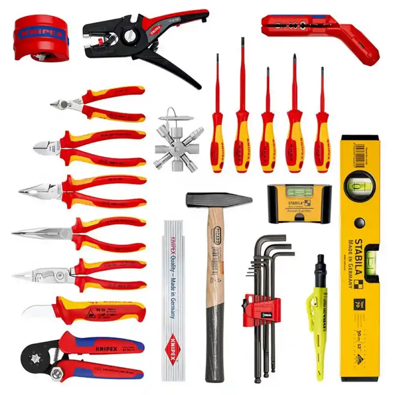 Knipex 00 21 50 E Modüler X18 Elektrikçi Alet Çantası 22 Parça