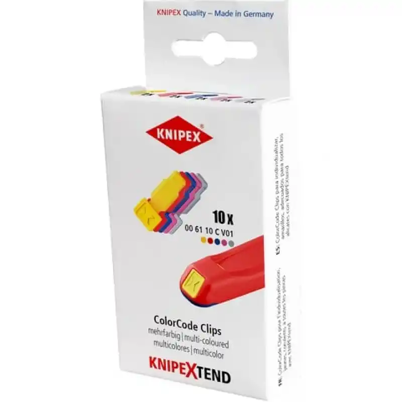 Knipex 00 61 10 C V01 ColorCode Klipsi