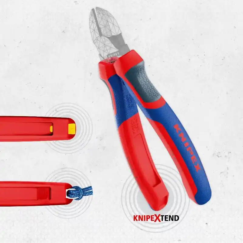 Knipex 00 61 10 C V02 Renk Kodlu Klipsler 2 Renk 10 adet