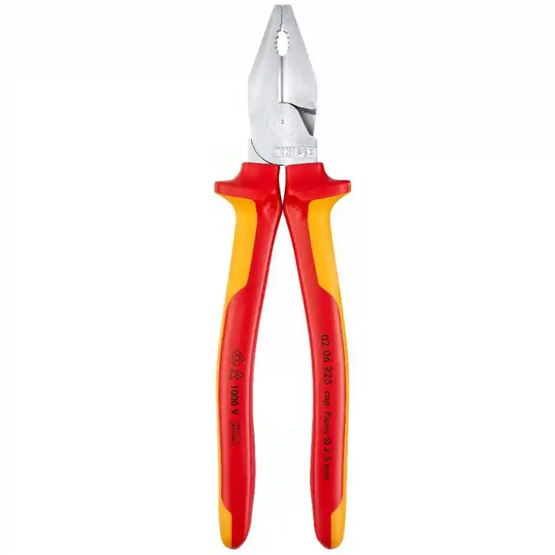 Knipex 02 06 225 VDE Ağır Tip Kombine Pense