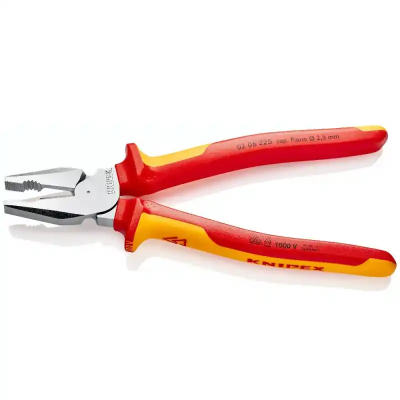 Knipex 02 06 225 VDE Ağır Tip Kombine Pense
