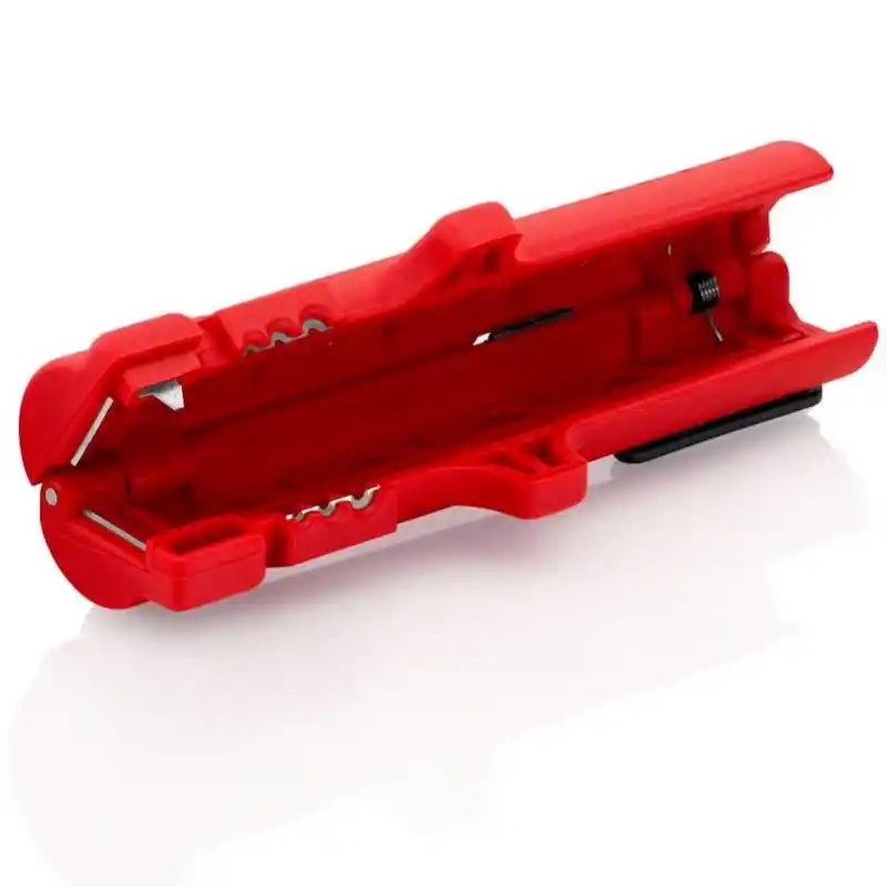 Knipex 16 64 125 Yassı ve Yuvarlak Kablo Sıyırma Pensesi