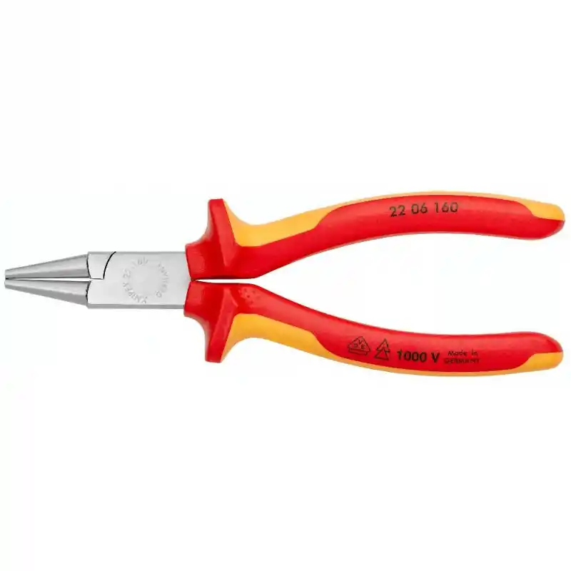Knipex 22 06 160 Yuvarlak Kargaburun Pense