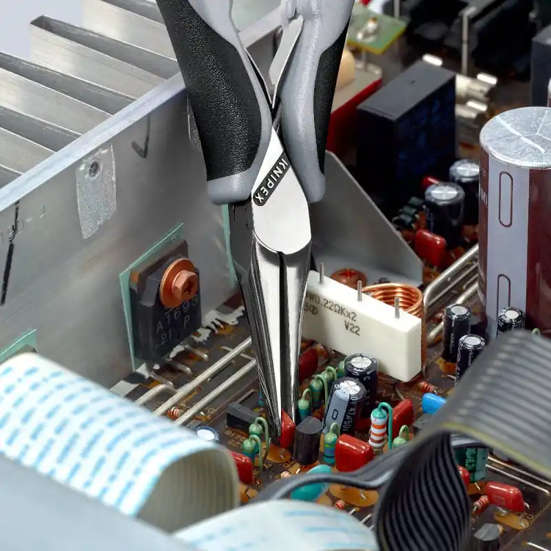 Knipex 35 52 145 ESD Elektronikçi Kutu Mafsallı Kargaburun