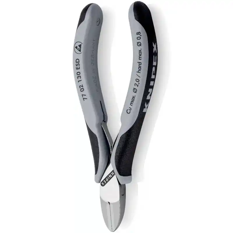 Knipex 77 02 130 ESD Elektronikçi Yan Keski 130 mm