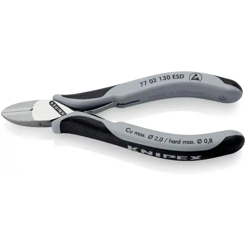 Knipex 77 02 130 ESD Elektronikçi Yan Keski 130 mm