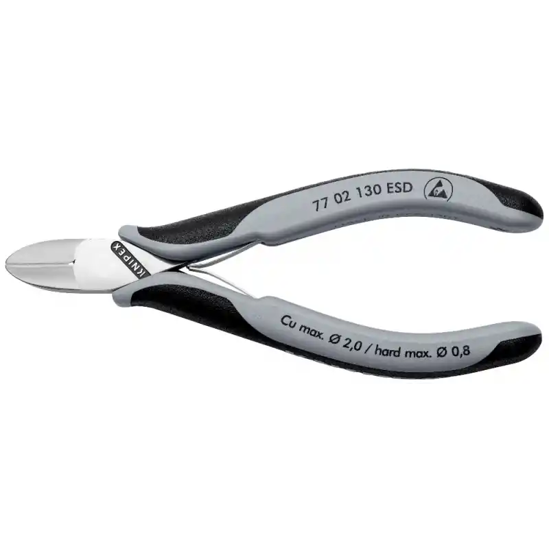 Knipex 77 02 130 ESD Elektronikçi Yan Keski 130 mm