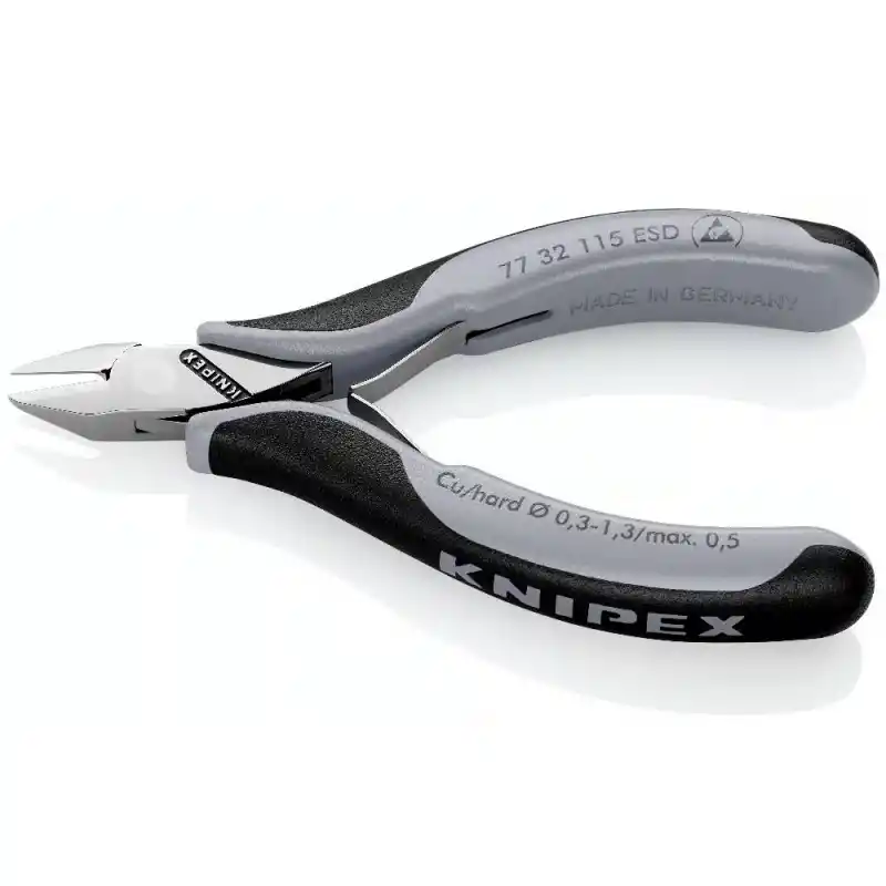 Knipex 77 32 115 ESD Elektonikçi Yan Keski