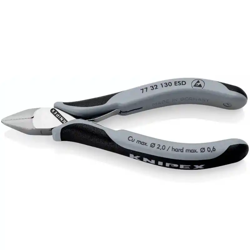 Knipex 77 32 130 ESD Elektronikçi Yan Keski 130 mm