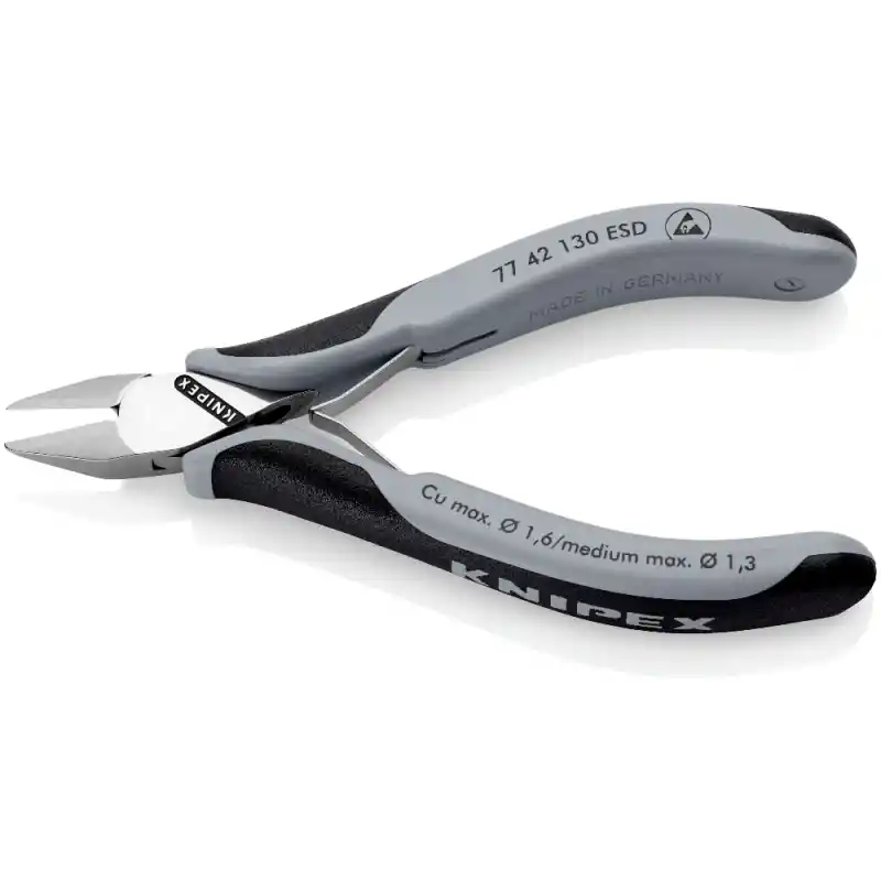 Knipex 77 42 130 ESD Elektronikçi Yan Keski 130 mm