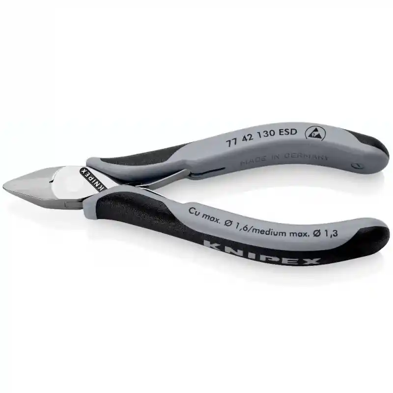 Knipex 77 42 130 ESD Elektronikçi Yan Keski 130 mm