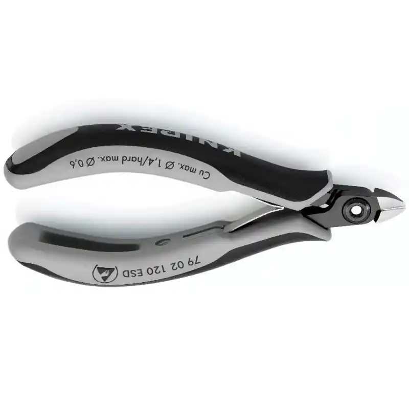 Knipex 79 02 120 ESD Hassas Elektronikçi Yan Keski 120 mm