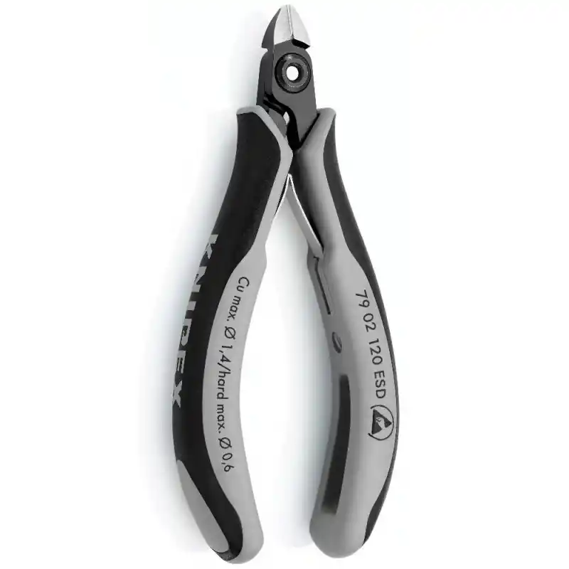 Knipex 79 02 120 ESD Hassas Elektronikçi Yan Keski 120 mm